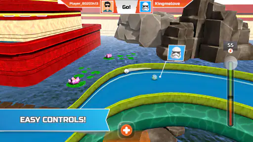 Mini Golf 3D Multiplayer Spel screenshot