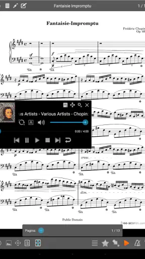 MobileSheets screenshot