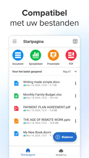 MobiOffice: Word, Sheets, PDF screenshot
