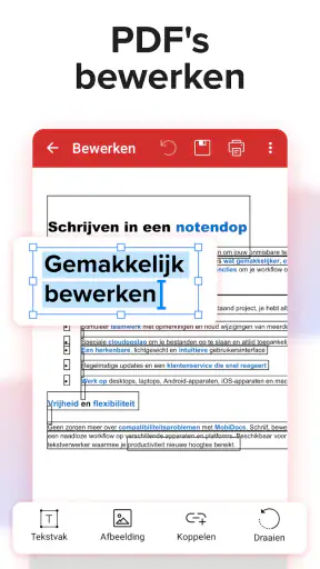 MobiPDF: PDF-editor & -scanner screenshot