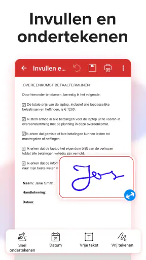 MobiPDF: PDF-editor & -scanner screenshot