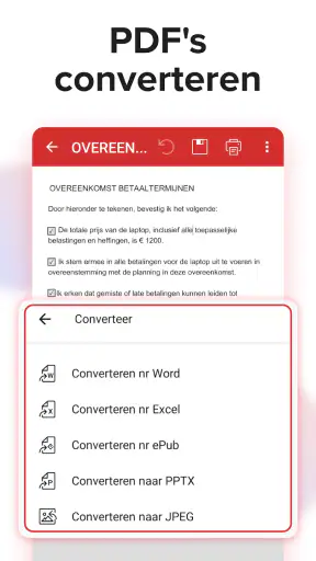 MobiPDF: PDF-editor & -scanner screenshot