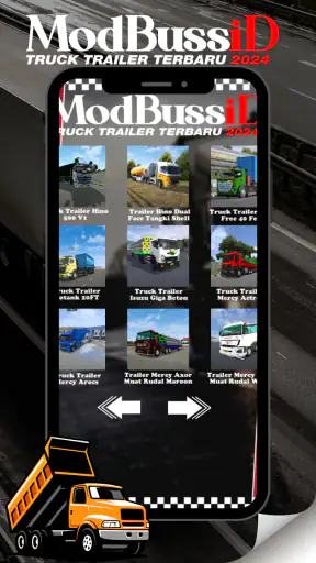 Mod Bussid Truck Trailer 2025 screenshot