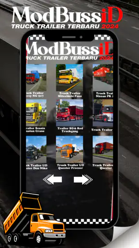 Mod Bussid Truck Trailer 2025 screenshot