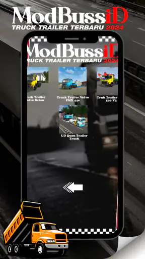 Mod Bussid Truck Trailer 2025 screenshot