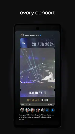 Momento: Sports & Music screenshot