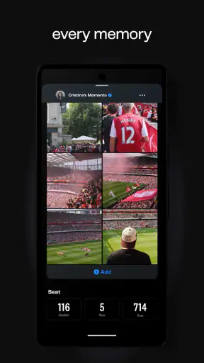 Momento: Sports & Music screenshot
