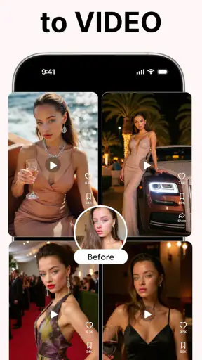 Momo - AI Photo Generator screenshot