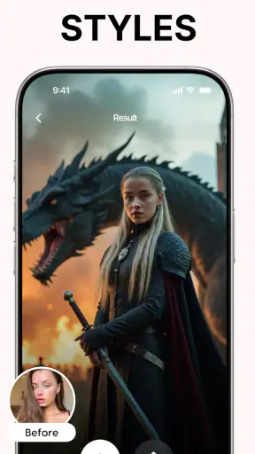 Momo - AI Photo Generator screenshot