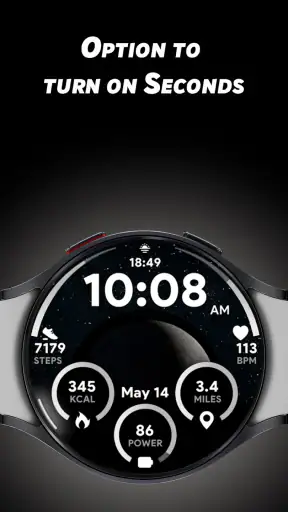 Moon Dial - Watch face screenshot