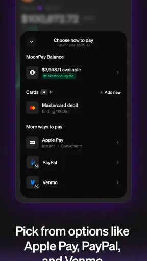 MoonPay: Buy Crypto & Bitcoin screenshot