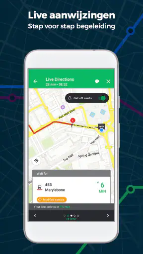 Moovit: info over trein & bus screenshot