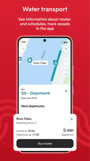 Moscow transport screenshot