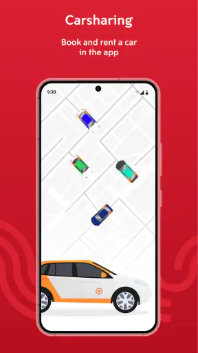 Moscow transport screenshot