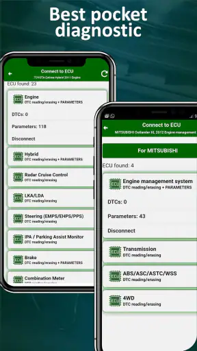 MotorData OBD2 ELM car scanner screenshot
