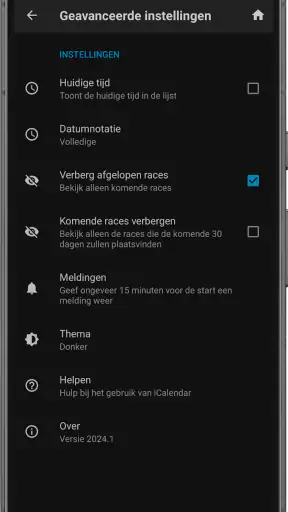 Motorsport Kalender PRO screenshot