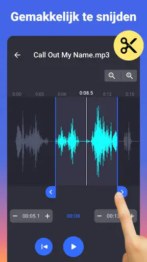 MP3 Snijder - muziek editen screenshot
