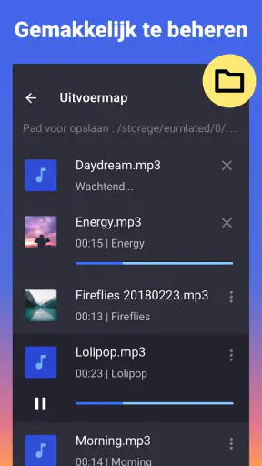 MP3 Snijder - muziek editen screenshot