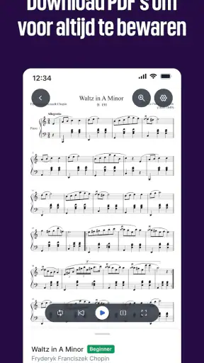 MuseScore: bladmuziek screenshot