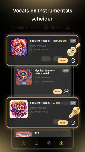 Muziek-AI: Nummer Genereren screenshot