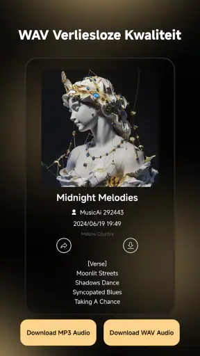 Muziek-AI: Nummer Genereren screenshot
