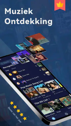 Muziek Herkenning- Song Finder screenshot