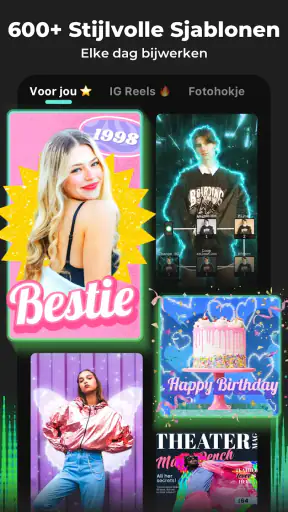 Muziek video-editor - inMelo screenshot