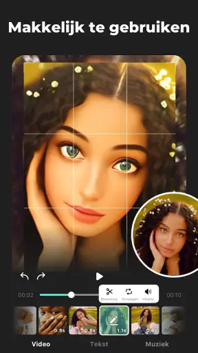 Muziek video-editor - inMelo screenshot
