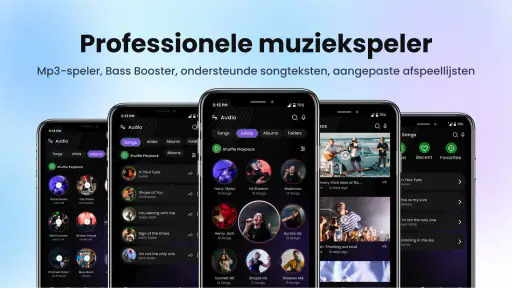 Muziekspeler en mp3-muziek screenshot