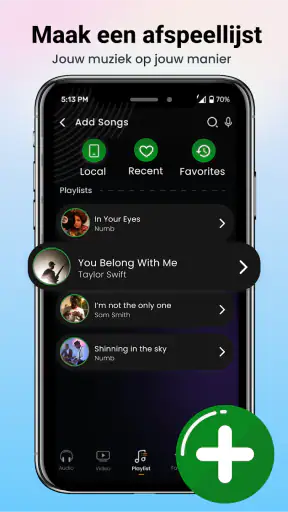 Muziekspeler en mp3-muziek screenshot