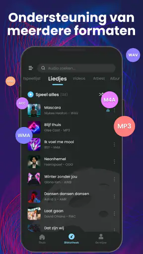 Muziekspeler en mp3-speler screenshot