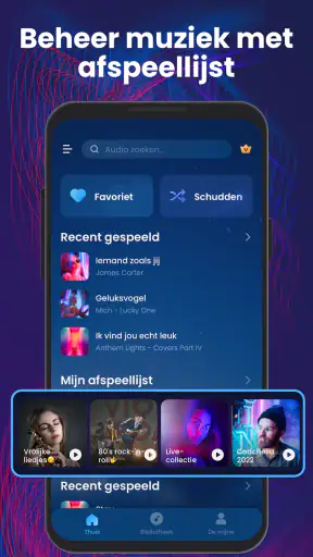 Muziekspeler en mp3-speler screenshot