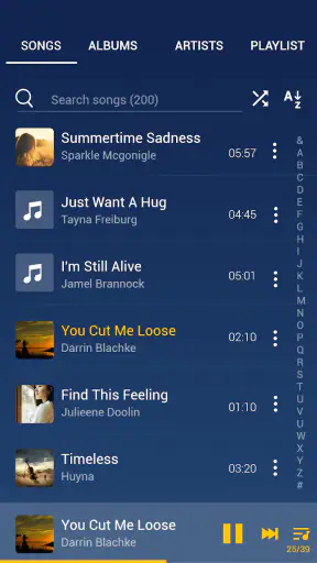 Muziekspeler - MP3 Speler screenshot