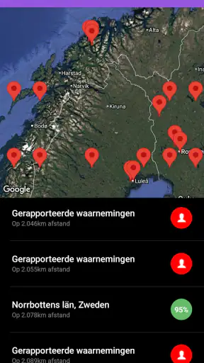 My Aurora Forecast Pro screenshot
