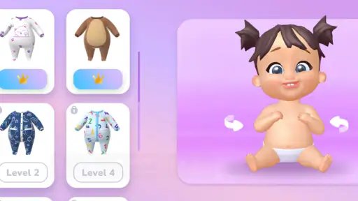 My Baby Care Virtual Care Game screenshot