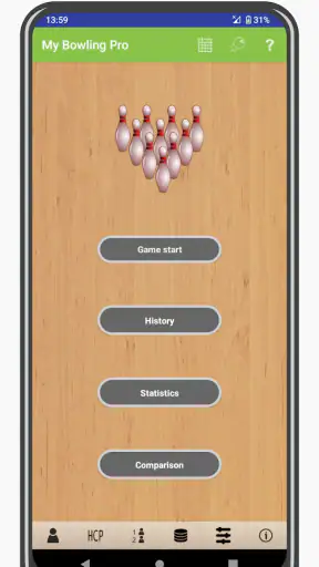 My Bowling Scoreboard Pro screenshot