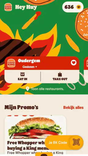 My Burger King BE & LUX screenshot
