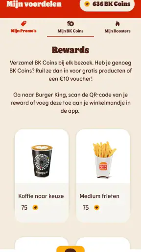 My Burger King BE & LUX screenshot