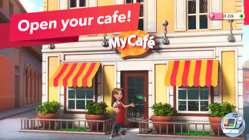 My Cafe — Restaurant-spel screenshot