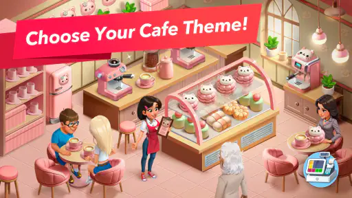 My Cafe — Restaurant-spel screenshot