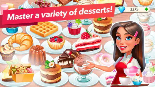 My Cafe — Restaurant-spel screenshot
