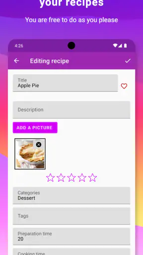 My Recipe Box: Mijn kookboek screenshot