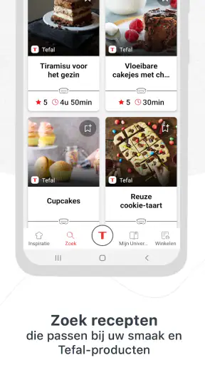 My Tefal, recepten en meer … screenshot