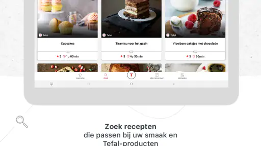 My Tefal, recepten en meer … screenshot