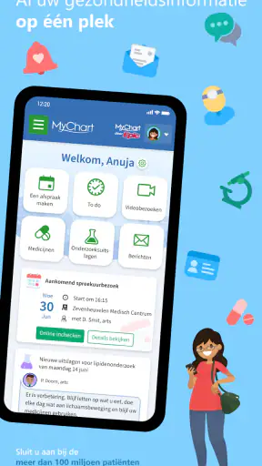 MyChart screenshot