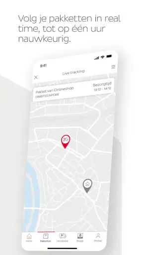 myDPD screenshot