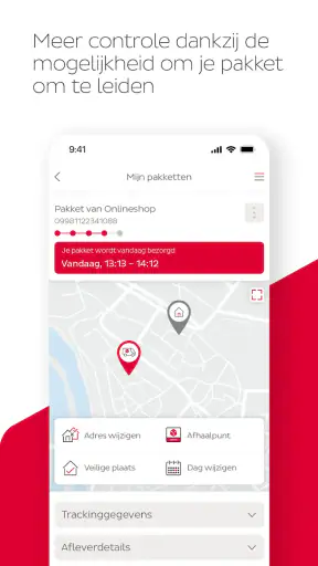 myDPD screenshot