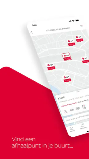 myDPD screenshot