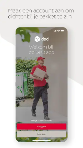 myDPD screenshot