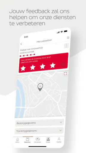 myDPD screenshot